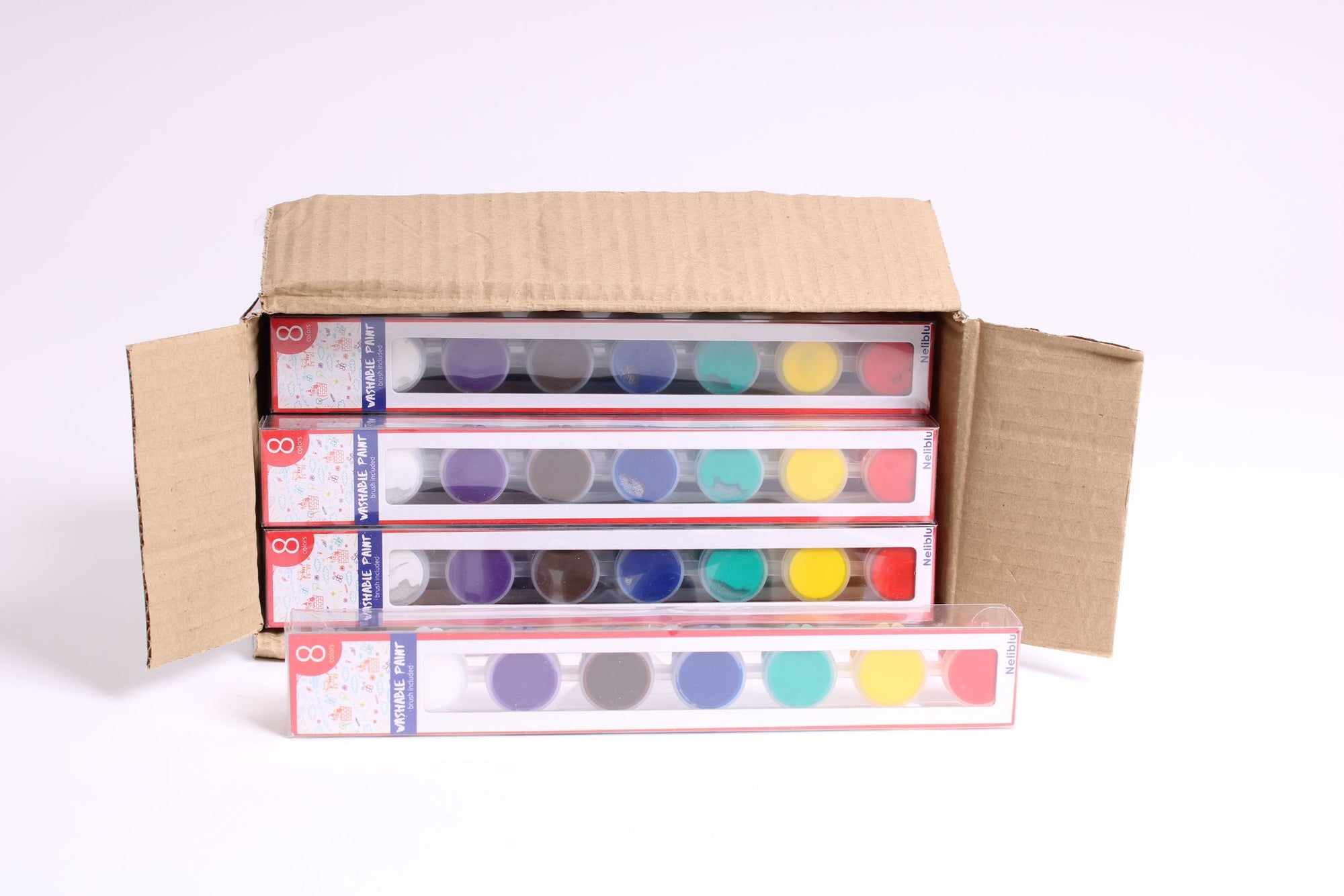 Washable Kids Paint Set - 8 Colors